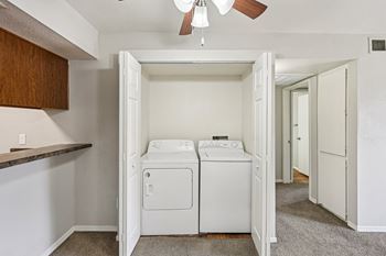 Full size washer and dryer